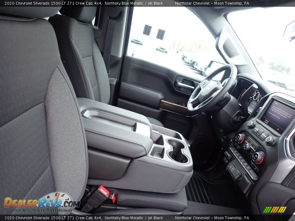 2020 Chevrolet Silverado 1500 LT Z71 Crew Cab 4x4 Northsky Blue Metallic / Jet Black Photo #10
