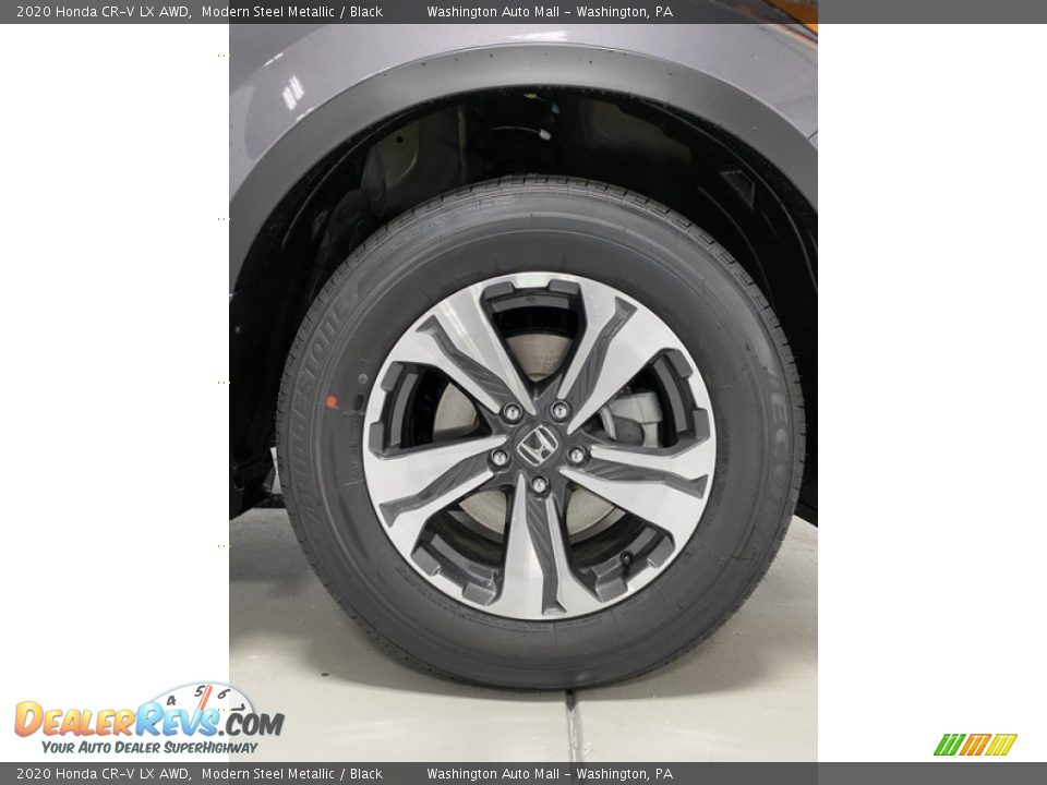 2020 Honda CR-V LX AWD Modern Steel Metallic / Black Photo #25