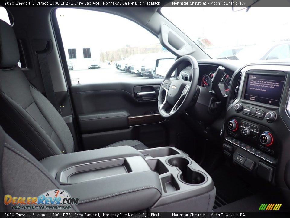 2020 Chevrolet Silverado 1500 LT Z71 Crew Cab 4x4 Northsky Blue Metallic / Jet Black Photo #11
