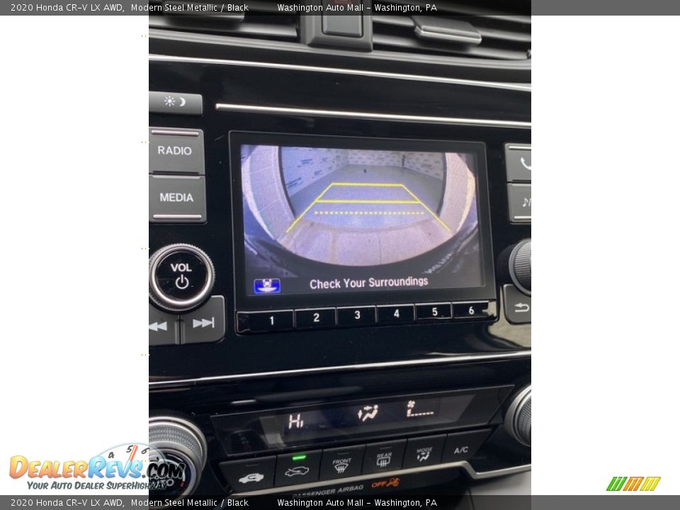 2020 Honda CR-V LX AWD Modern Steel Metallic / Black Photo #28