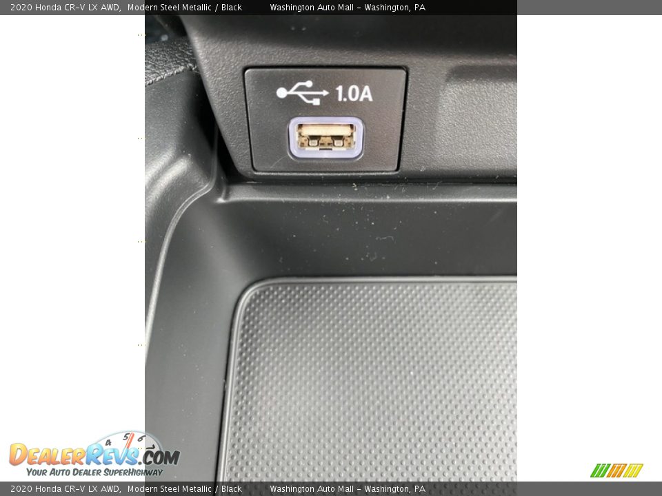 2020 Honda CR-V LX AWD Modern Steel Metallic / Black Photo #31