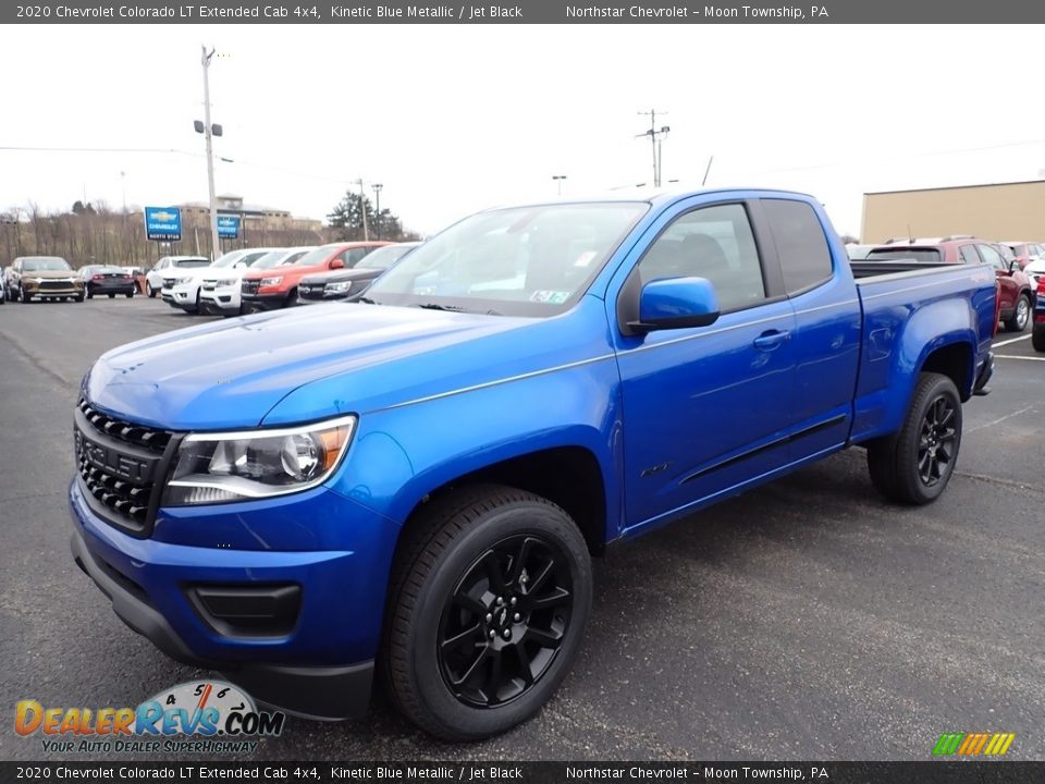 2020 Chevrolet Colorado LT Extended Cab 4x4 Kinetic Blue Metallic / Jet Black Photo #1