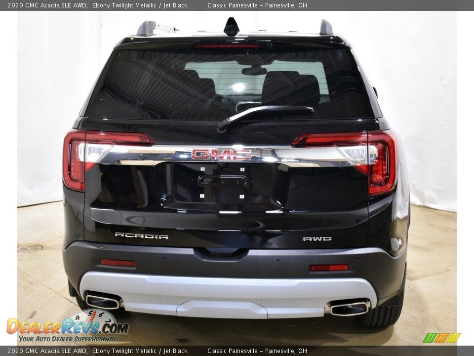 2020 GMC Acadia SLE AWD Ebony Twilight Metallic / Jet Black Photo #3