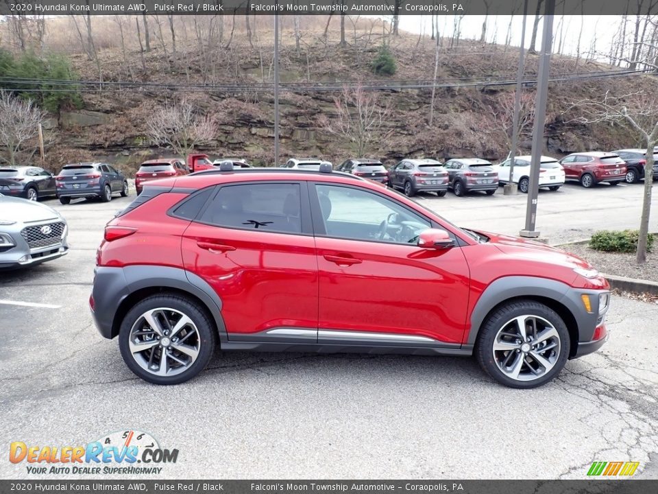 Pulse Red 2020 Hyundai Kona Ultimate AWD Photo #1