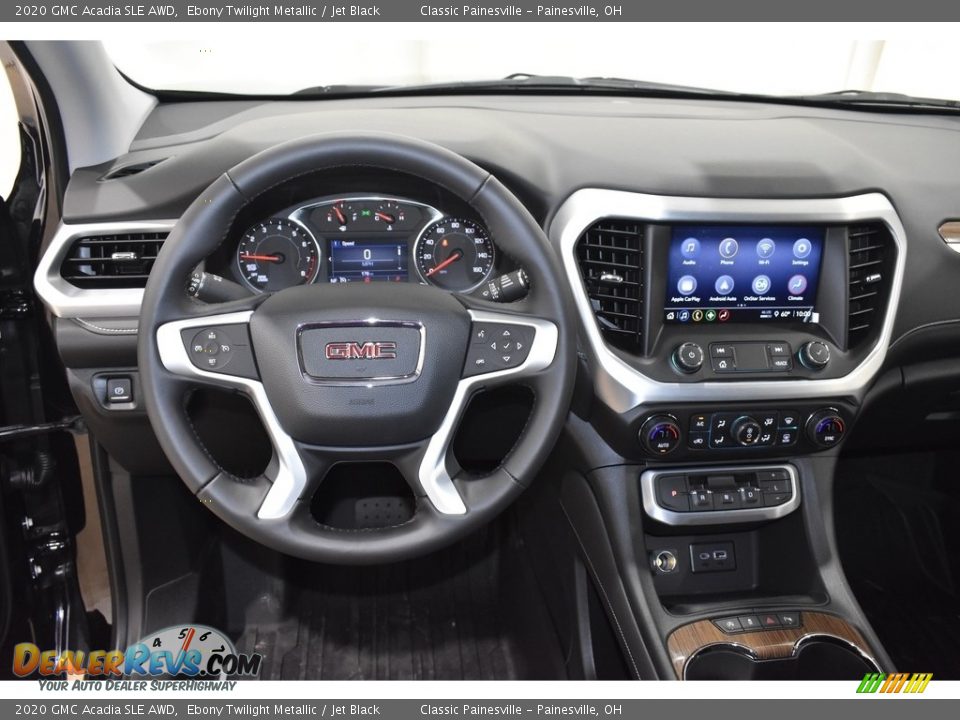 2020 GMC Acadia SLE AWD Ebony Twilight Metallic / Jet Black Photo #11