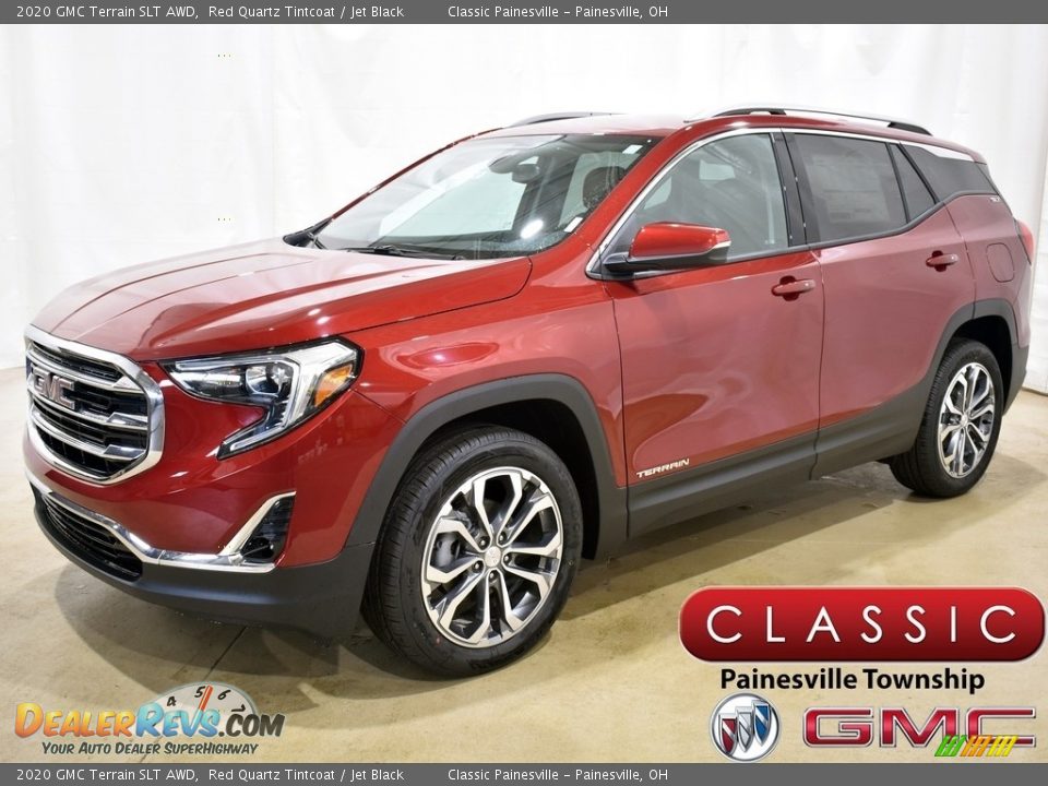2020 GMC Terrain SLT AWD Red Quartz Tintcoat / Jet Black Photo #1