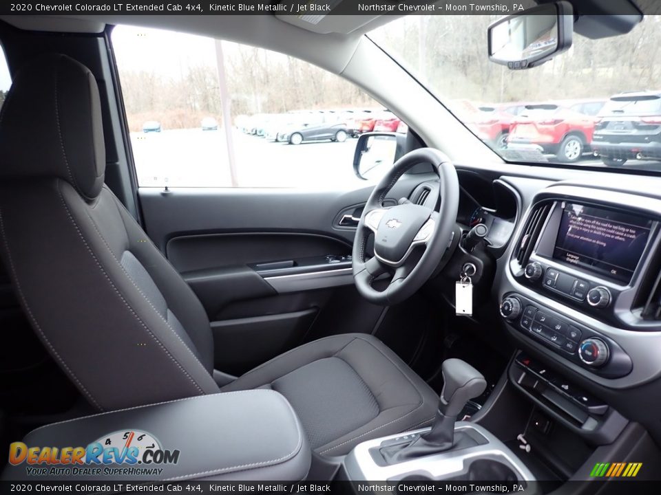 2020 Chevrolet Colorado LT Extended Cab 4x4 Kinetic Blue Metallic / Jet Black Photo #11