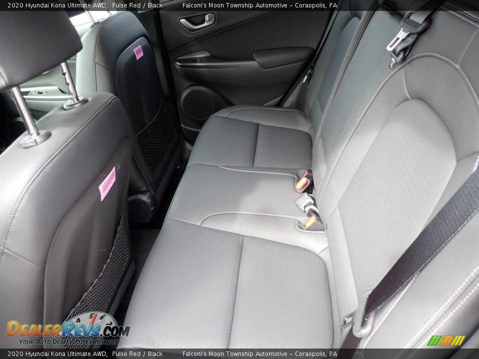 2020 Hyundai Kona Ultimate AWD Pulse Red / Black Photo #8