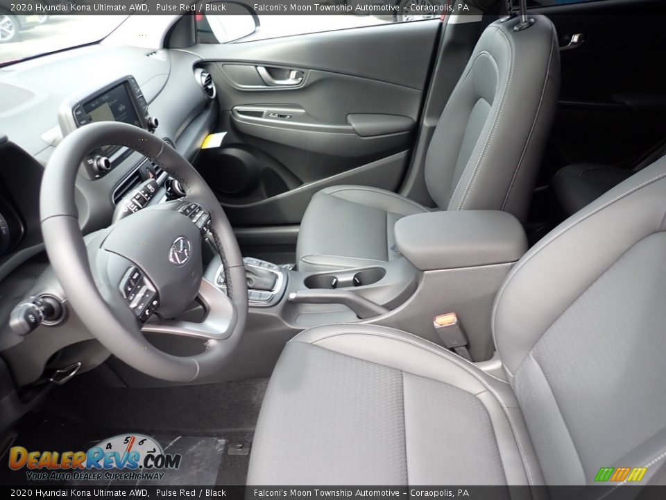 Front Seat of 2020 Hyundai Kona Ultimate AWD Photo #10