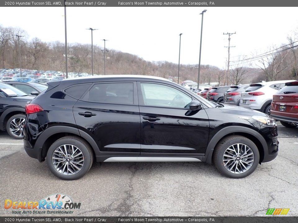 Black Noir Pearl 2020 Hyundai Tucson SEL AWD Photo #1