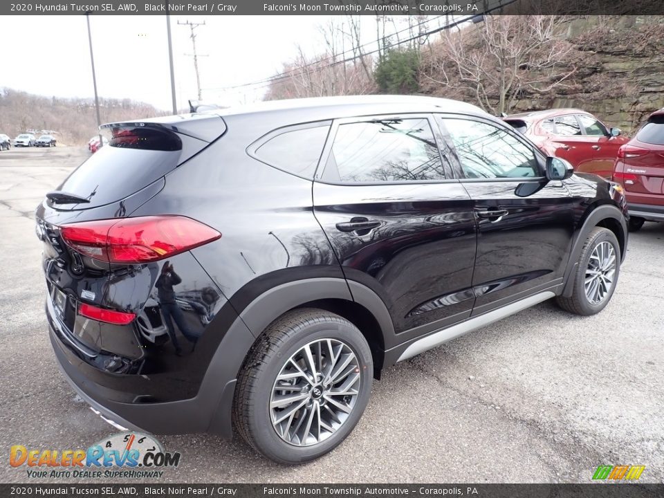 2020 Hyundai Tucson SEL AWD Black Noir Pearl / Gray Photo #2