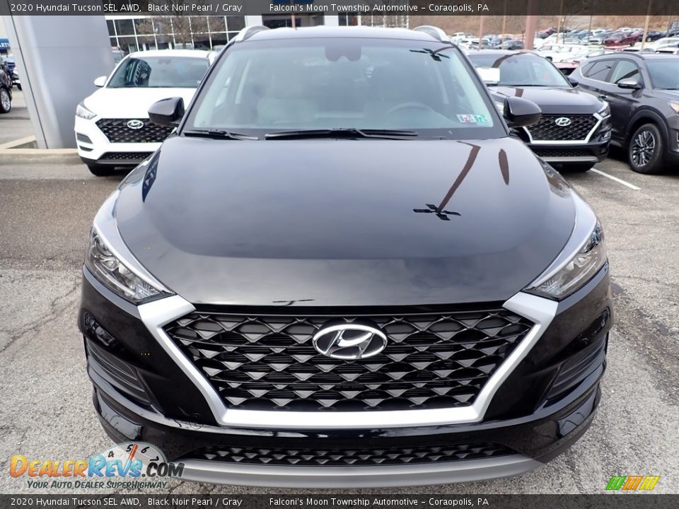 2020 Hyundai Tucson SEL AWD Black Noir Pearl / Gray Photo #4