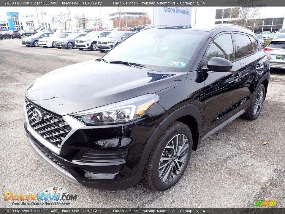 2020 Hyundai Tucson SEL AWD Black Noir Pearl / Gray Photo #5