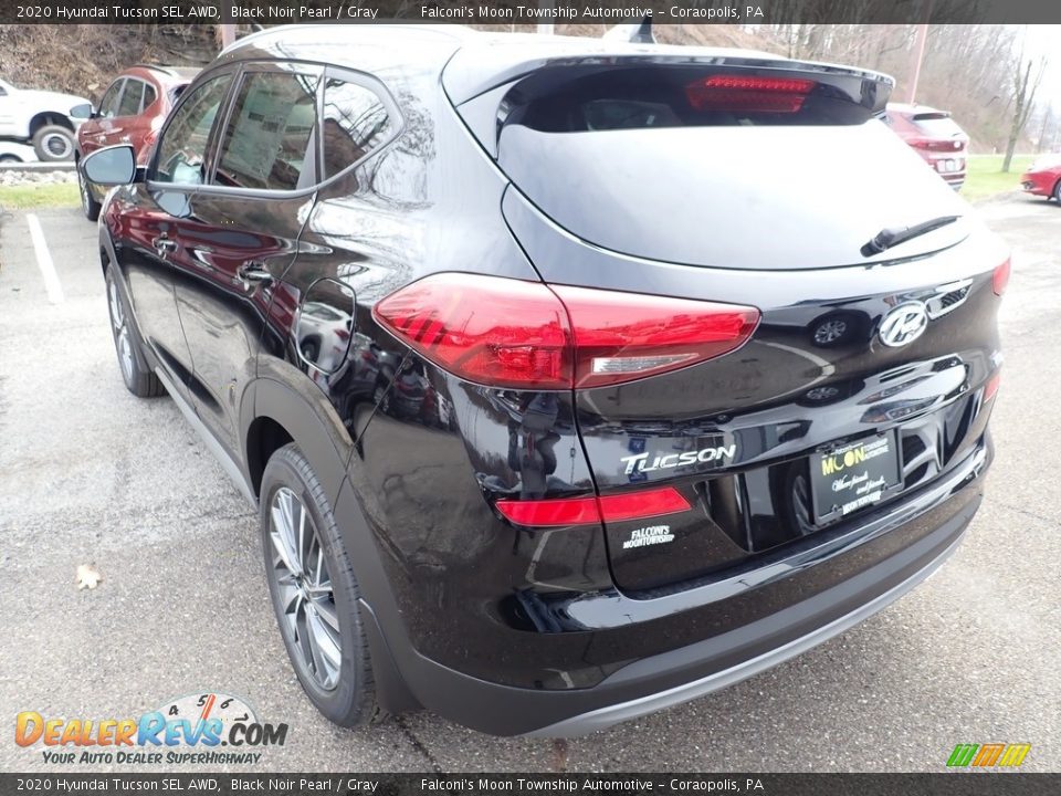2020 Hyundai Tucson SEL AWD Black Noir Pearl / Gray Photo #6