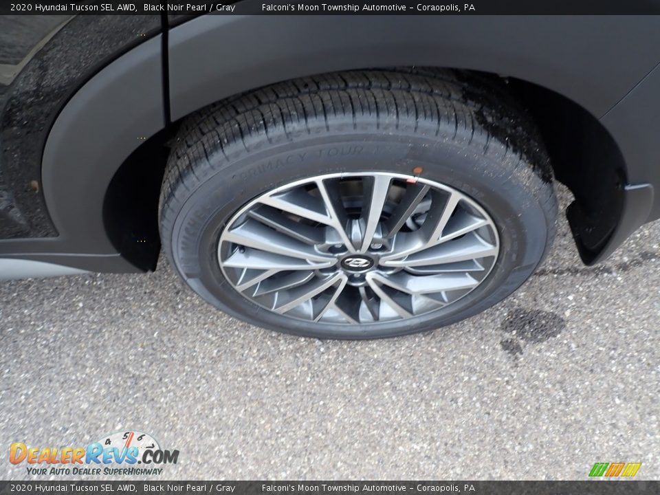 2020 Hyundai Tucson SEL AWD Black Noir Pearl / Gray Photo #7