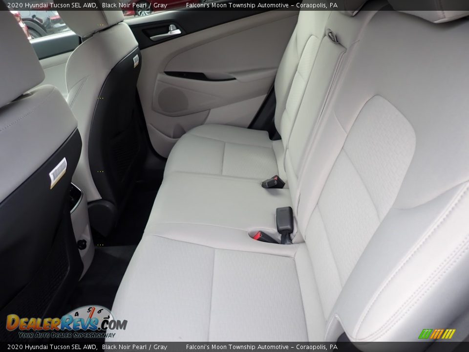2020 Hyundai Tucson SEL AWD Black Noir Pearl / Gray Photo #8