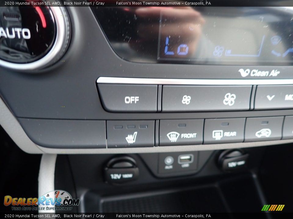 2020 Hyundai Tucson SEL AWD Black Noir Pearl / Gray Photo #15