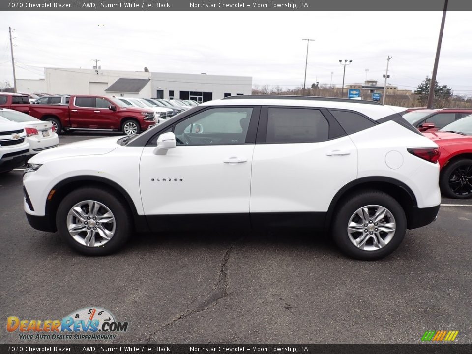 2020 Chevrolet Blazer LT AWD Summit White / Jet Black Photo #2
