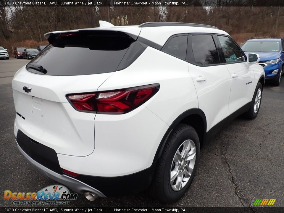 2020 Chevrolet Blazer LT AWD Summit White / Jet Black Photo #5
