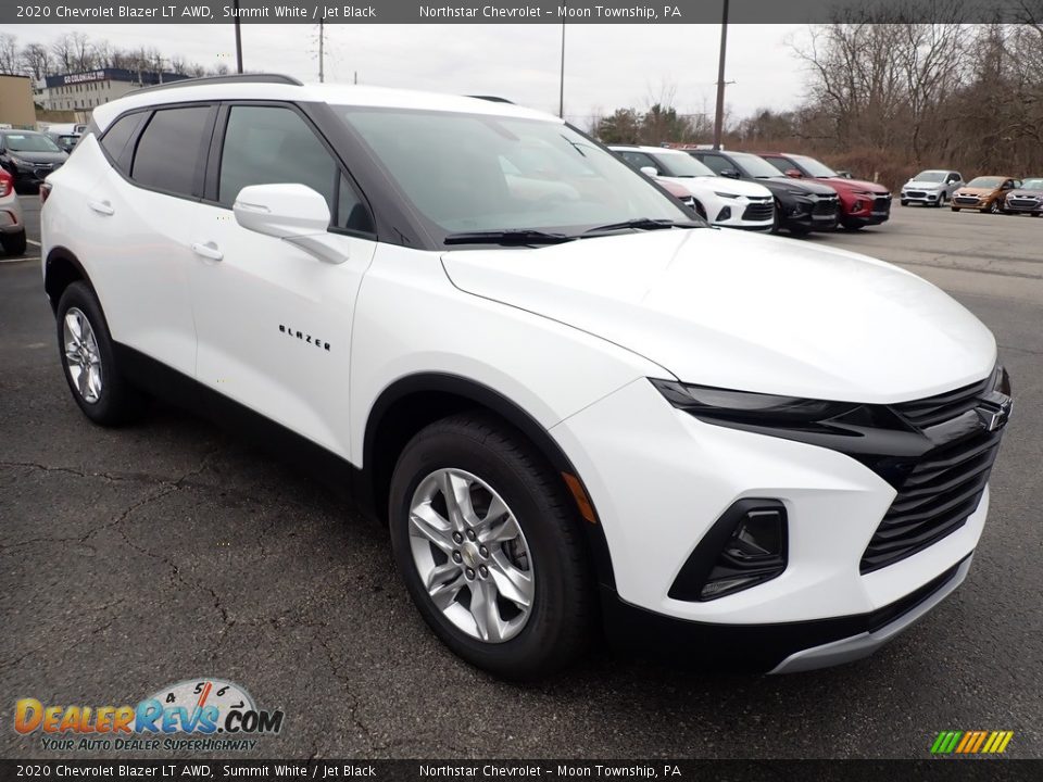 2020 Chevrolet Blazer LT AWD Summit White / Jet Black Photo #7