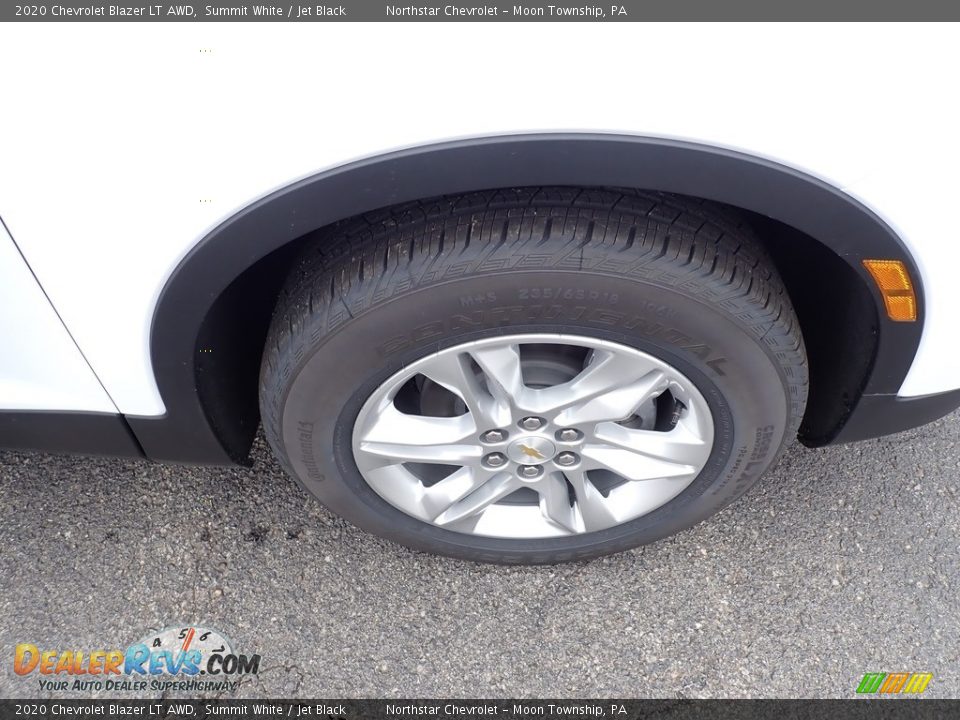 2020 Chevrolet Blazer LT AWD Summit White / Jet Black Photo #9