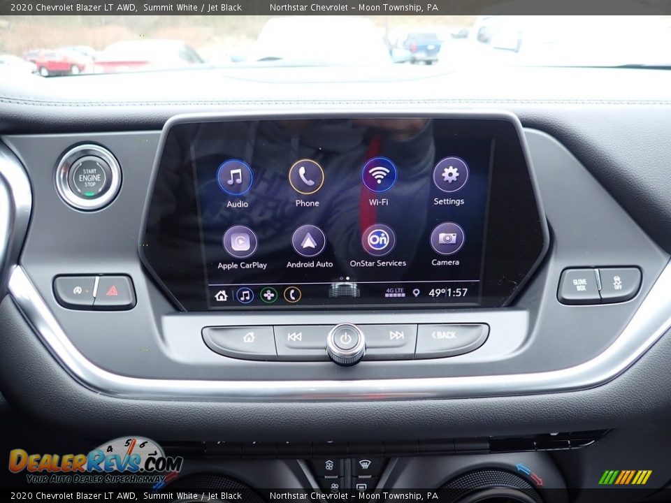 2020 Chevrolet Blazer LT AWD Summit White / Jet Black Photo #17