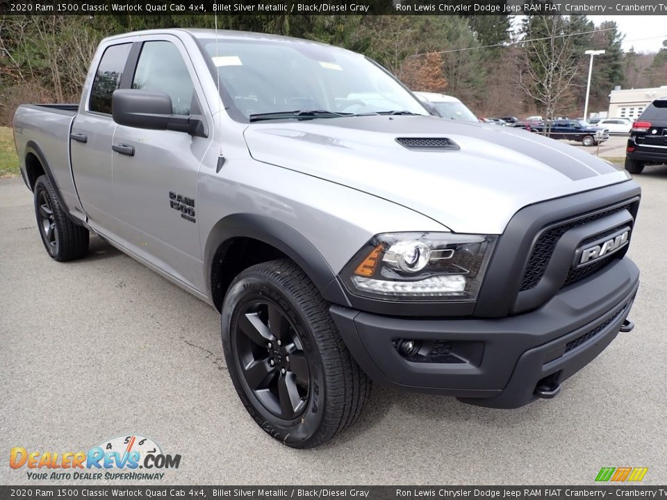 Front 3/4 View of 2020 Ram 1500 Classic Warlock Quad Cab 4x4 Photo #8