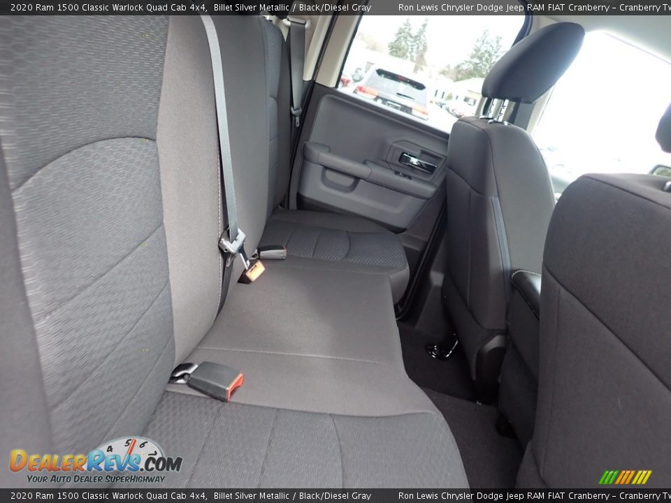 2020 Ram 1500 Classic Warlock Quad Cab 4x4 Billet Silver Metallic / Black/Diesel Gray Photo #13