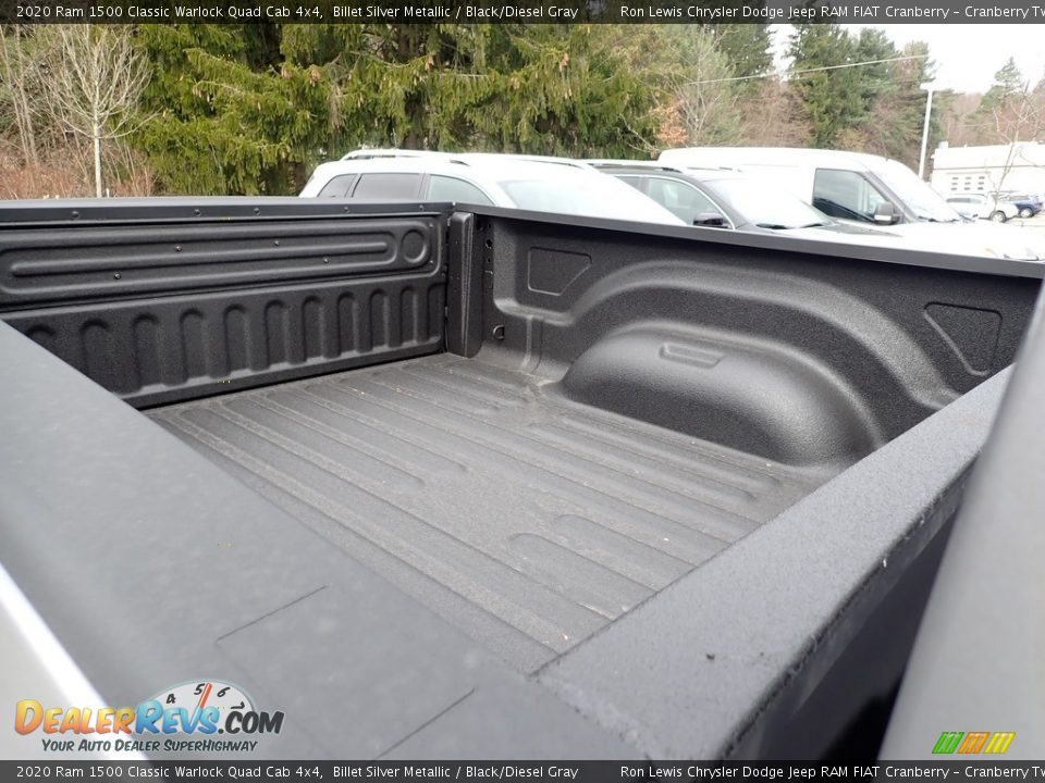 2020 Ram 1500 Classic Warlock Quad Cab 4x4 Billet Silver Metallic / Black/Diesel Gray Photo #14