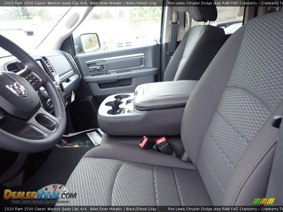 2020 Ram 1500 Classic Warlock Quad Cab 4x4 Billet Silver Metallic / Black/Diesel Gray Photo #15