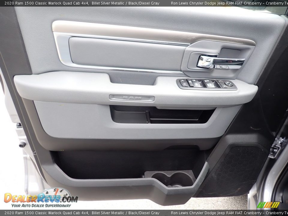 2020 Ram 1500 Classic Warlock Quad Cab 4x4 Billet Silver Metallic / Black/Diesel Gray Photo #16