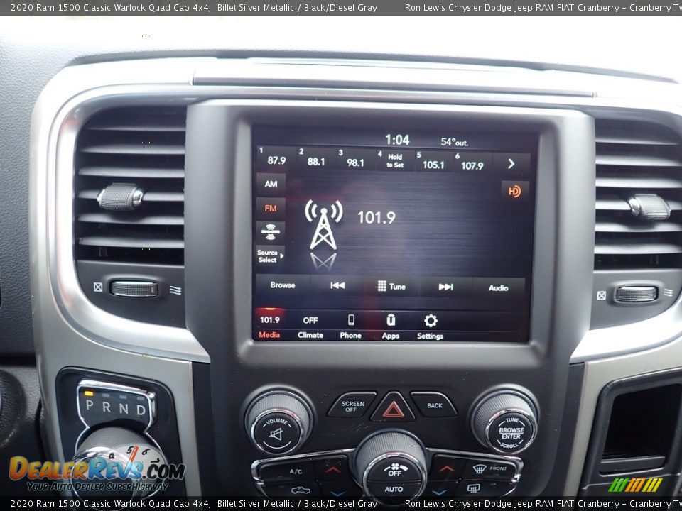 2020 Ram 1500 Classic Warlock Quad Cab 4x4 Billet Silver Metallic / Black/Diesel Gray Photo #18