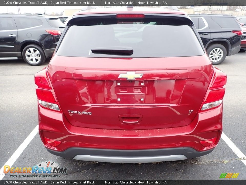 2020 Chevrolet Trax LT AWD Cajun Red Tintcoat / Jet Black Photo #4