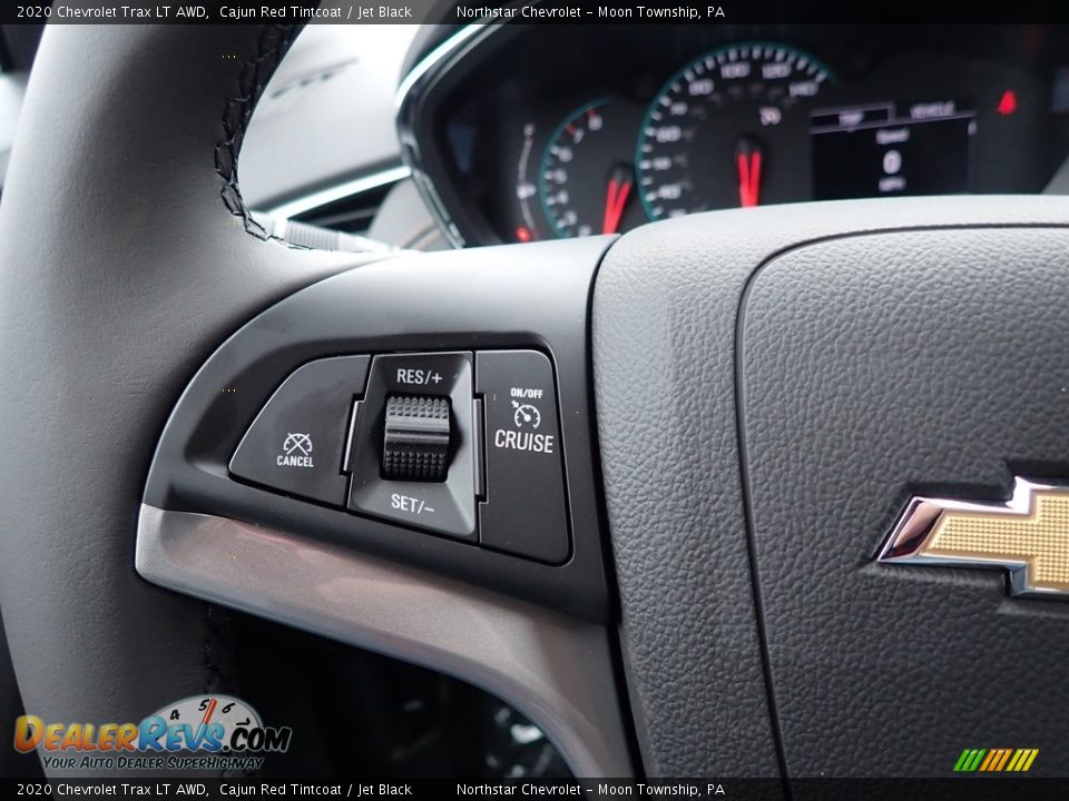 2020 Chevrolet Trax LT AWD Cajun Red Tintcoat / Jet Black Photo #19