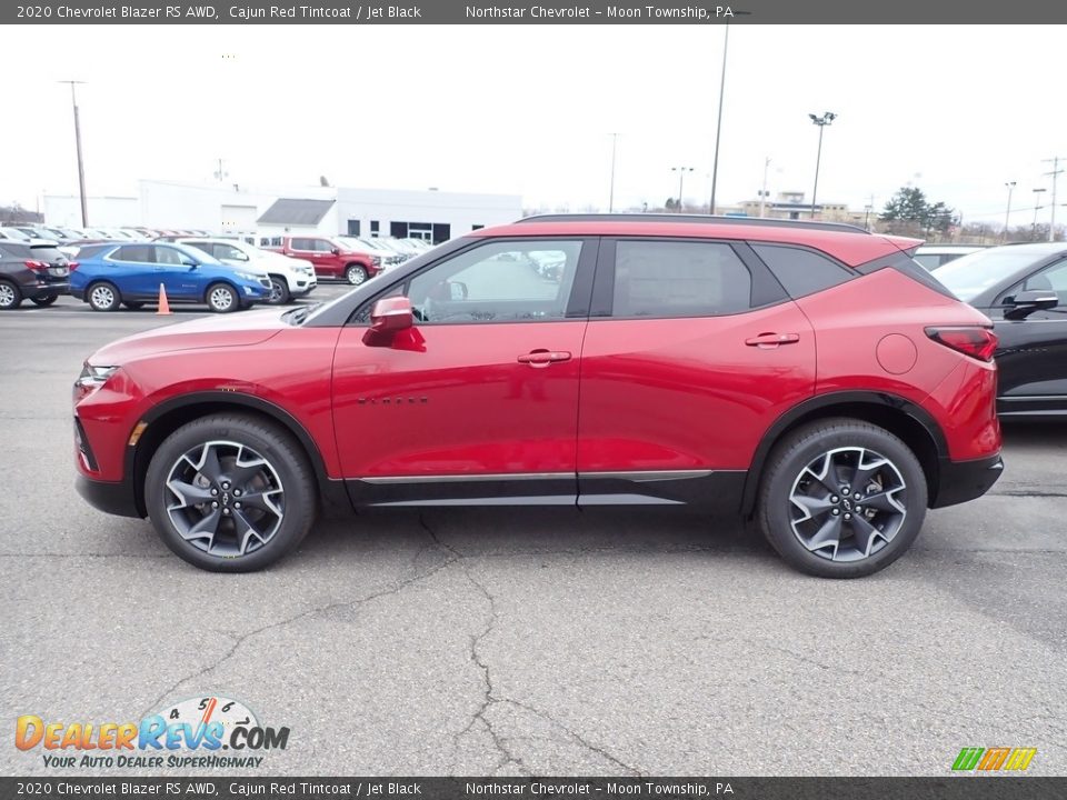 2020 Chevrolet Blazer RS AWD Cajun Red Tintcoat / Jet Black Photo #2