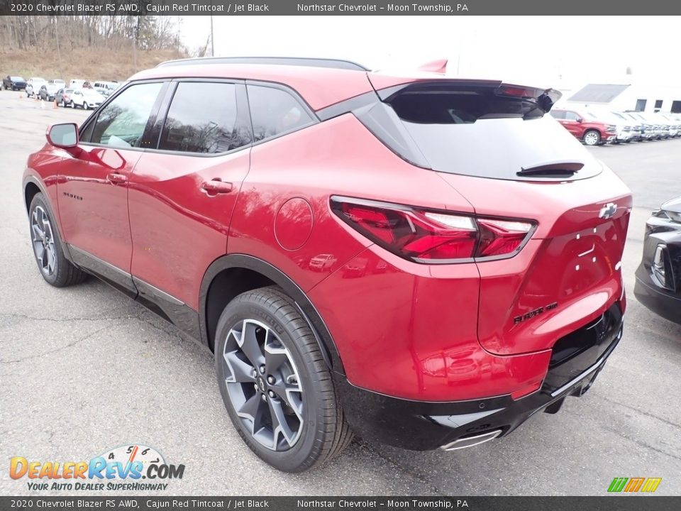 2020 Chevrolet Blazer RS AWD Cajun Red Tintcoat / Jet Black Photo #3