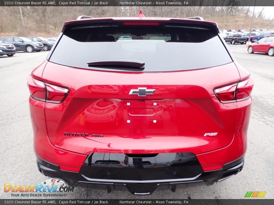 2020 Chevrolet Blazer RS AWD Cajun Red Tintcoat / Jet Black Photo #4