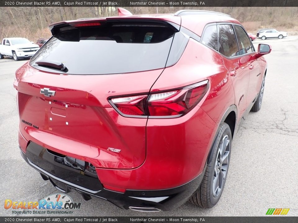 2020 Chevrolet Blazer RS AWD Cajun Red Tintcoat / Jet Black Photo #5
