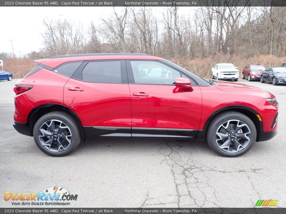 2020 Chevrolet Blazer RS AWD Cajun Red Tintcoat / Jet Black Photo #6