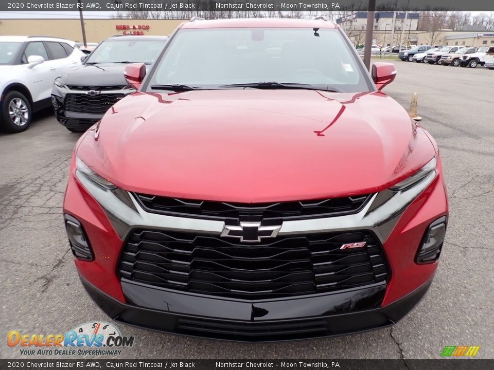 2020 Chevrolet Blazer RS AWD Cajun Red Tintcoat / Jet Black Photo #8