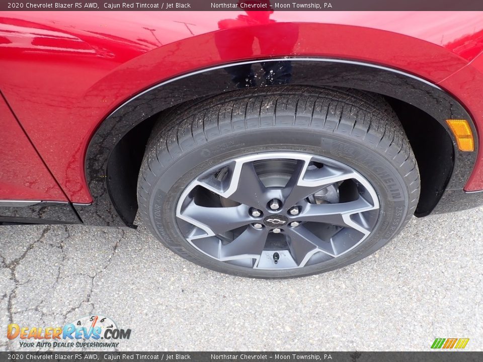 2020 Chevrolet Blazer RS AWD Cajun Red Tintcoat / Jet Black Photo #9