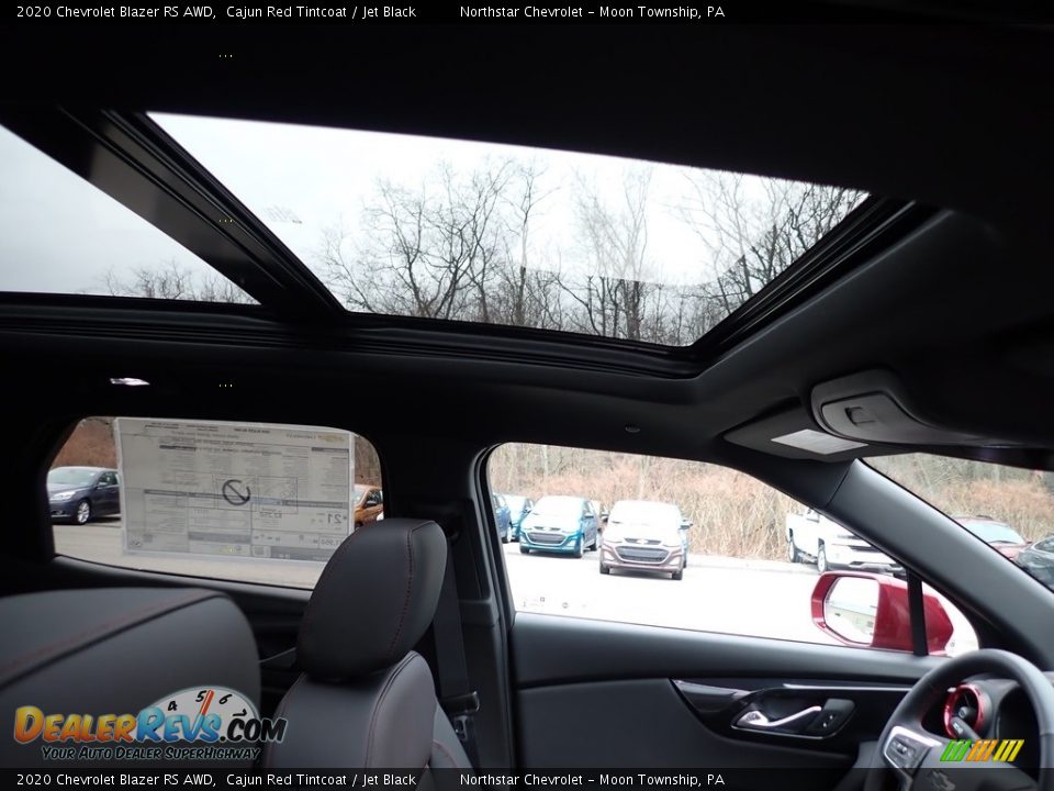 2020 Chevrolet Blazer RS AWD Cajun Red Tintcoat / Jet Black Photo #12