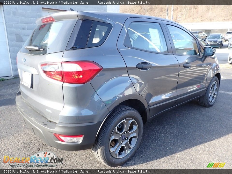 2020 Ford EcoSport S Smoke Metallic / Medium Light Stone Photo #2