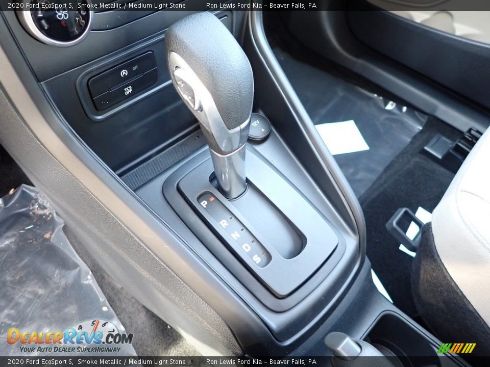 2020 Ford EcoSport S Smoke Metallic / Medium Light Stone Photo #12
