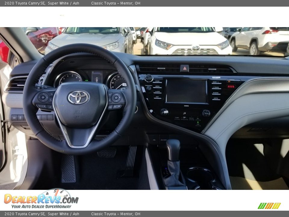 2020 Toyota Camry SE Super White / Ash Photo #3