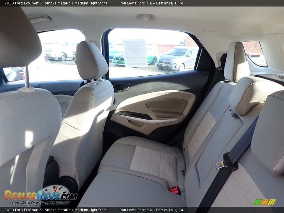 2020 Ford EcoSport S Smoke Metallic / Medium Light Stone Photo #15