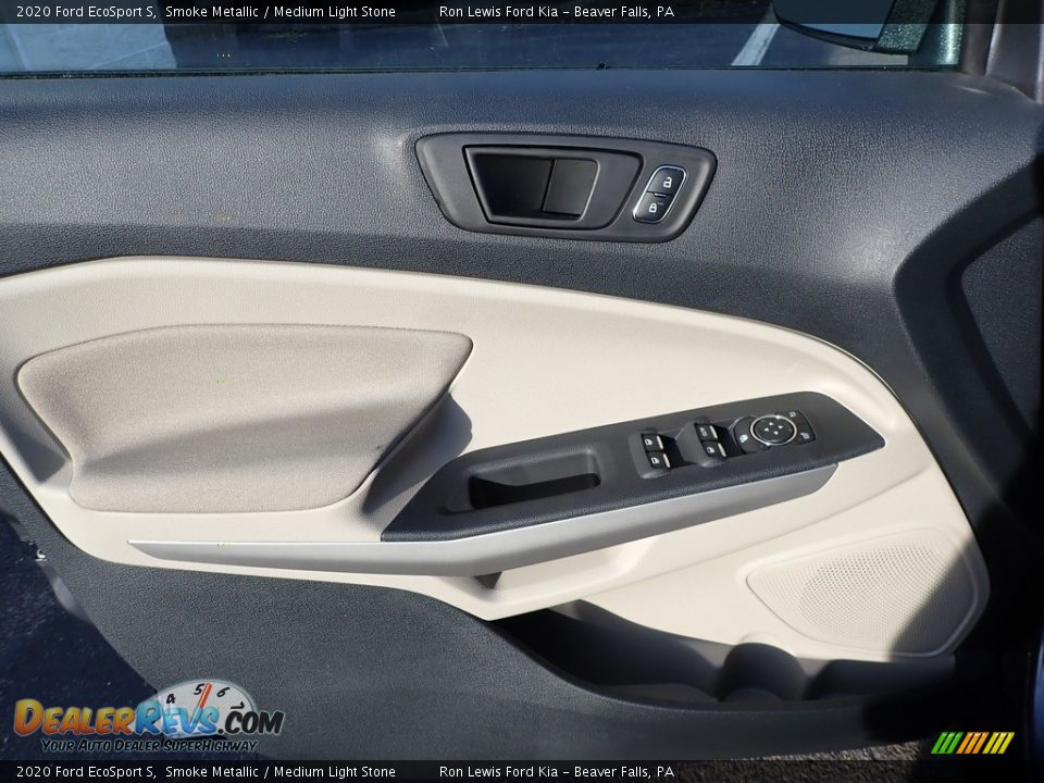 2020 Ford EcoSport S Smoke Metallic / Medium Light Stone Photo #17