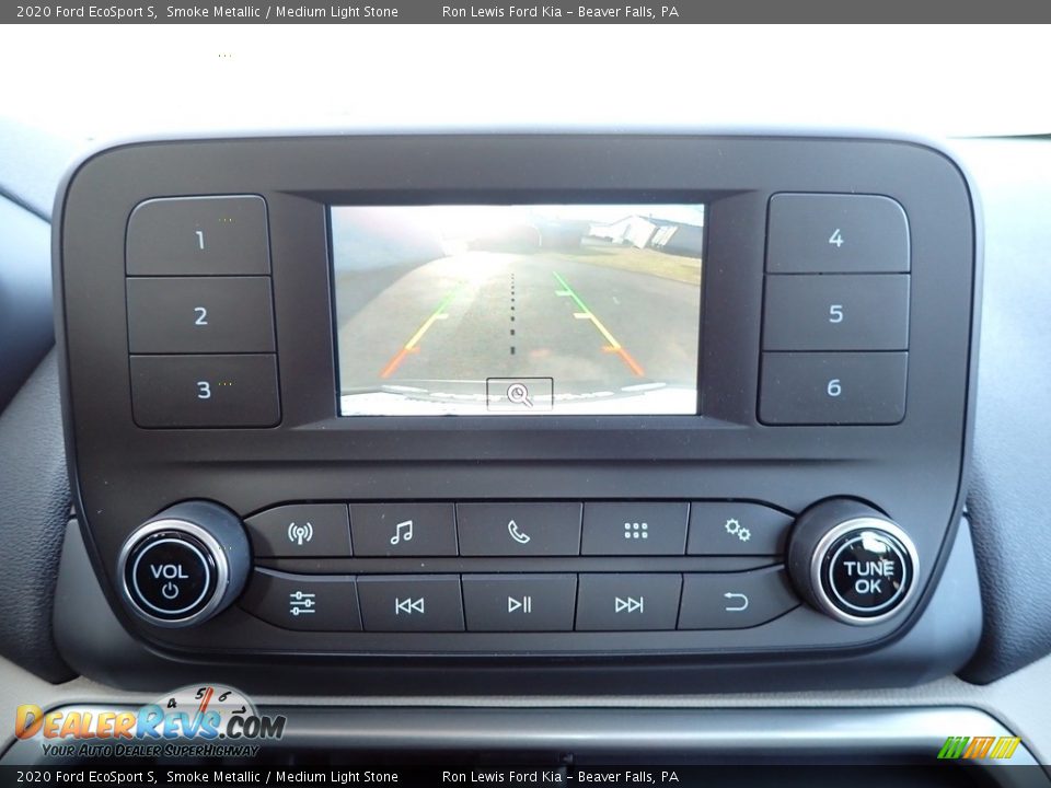 2020 Ford EcoSport S Smoke Metallic / Medium Light Stone Photo #19