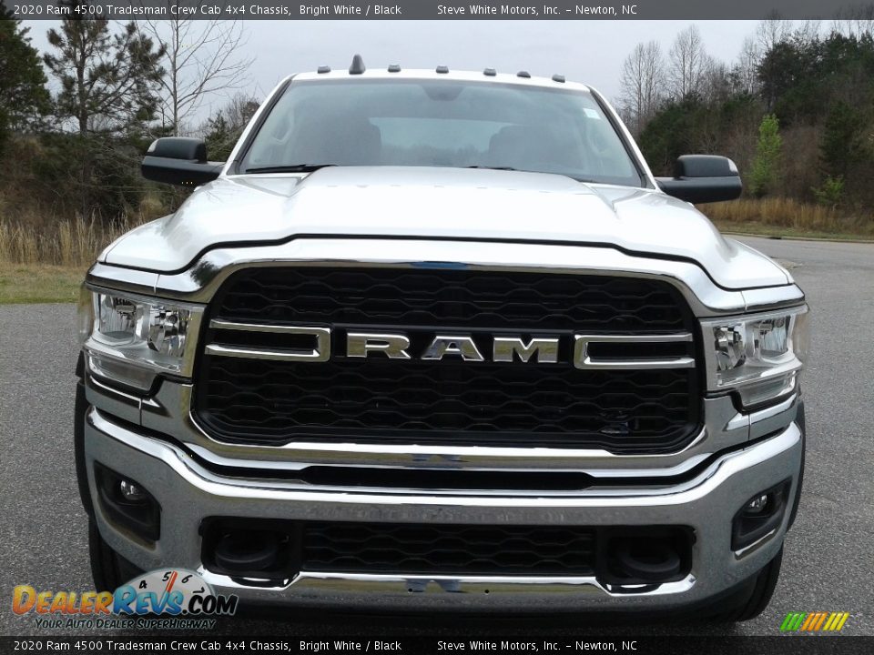 2020 Ram 4500 Tradesman Crew Cab 4x4 Chassis Bright White / Black Photo #3