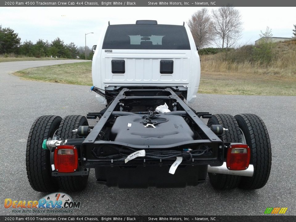 2020 Ram 4500 Tradesman Crew Cab 4x4 Chassis Bright White / Black Photo #4